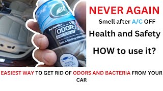 How to REMOVE Smell after using AC and kill BACTERIA [upl. by Nnek]