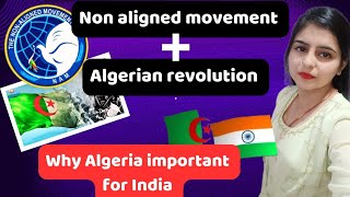 india Algeria non aligned relations [upl. by Eenimod]