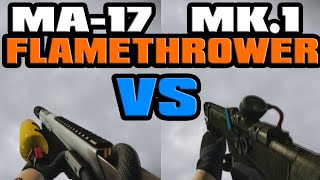 Payday 2 New MA17 vs Flamethrower Mk1 [upl. by Eelyrag]