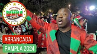 ARRANCADA RAMPLA 2024  CARNAVAL DE ARTIGAS [upl. by Eetnwahs636]