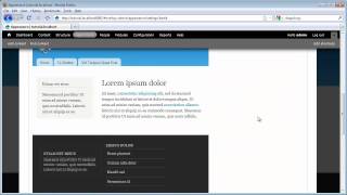 Drupal 7 tutorial Admin Tour [upl. by Ttevi312]