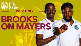 Id Give it 11 Out of 10  Brooks Reviews Mayers Incredible Bowling Performance [upl. by Ydnys]