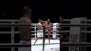 Regian Eersel went to war against Alexis Nicolas  ONE Fight Night 25 [upl. by Enedan]