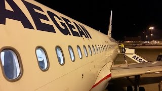 Aegean  Airbus A320  ZRHATH  Business [upl. by Aratehs]