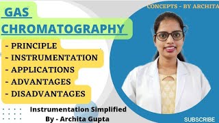 Gas Chromatography  Principle Instrumentation  Applications [upl. by Lessig331]