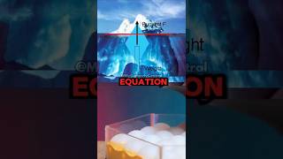 The Iceberg Experiment 😳 W Neil deGrasse Tyson ndt physics science education shorts podcast [upl. by Gilboa]