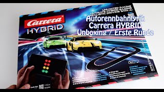 Carrera Hybrid Auspacken und erste Eindrücke Review Teil 1 Unboxing [upl. by Akiemaj]