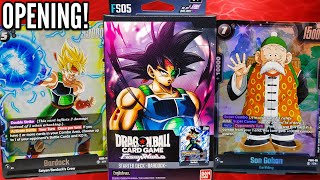 Dragon Ball Fusion World Bardock Starter Deck Unboxing [upl. by Lihas]