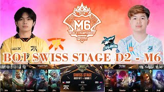 FNATIC ONIC PH VS CFU GAMING  B01 SWISS STAGE D2  M6 m6 mobilelegends mplkh mlbb gamingkhh [upl. by Drusy]