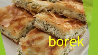 Turkish Borek  Simple and delicious Turkish cheese borek recipe [upl. by Annawal]