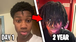 My Full 2 Year Dread Journey From amp ACTUAL DreadHead [upl. by Onirefez]