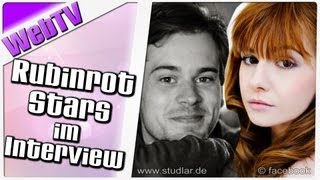 RubinrotStars quotJosefine Preußquot und quotFlorian Bartholomäiquot im Interview [upl. by Sclar186]