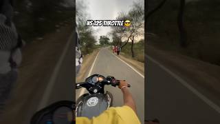 Ns 125 full throttle sound💥Ns 125 modified shorts shortsviral youbuteshort trending trend ns [upl. by Chariot10]