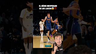 El HÉROE INESPERADO de Los Lakers😱‼️nba baloncesto nbaespaña [upl. by Annasus]