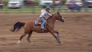 Morrison County Fair Barrel Racing  August 9 2019 [upl. by Eiba]