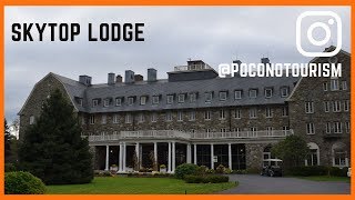 Skytop Lodge in the Pocono Mountains [upl. by Ettevahs]