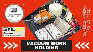 CNC Vacuum Fixture Set Up  Homemade DIY [upl. by Ruby]