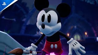 Disney Epic Mickey Rebrushed  Release Date Reveal Collector’s Edition Trailer  PS5 amp PS4 Games [upl. by Ecnaiva]