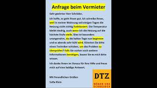 GAST DTZ B1 Briefe schreiben Prüfung B1 Neu 2024 dtz gastdtz gast briefschreiben Brief [upl. by Ahseinaj]