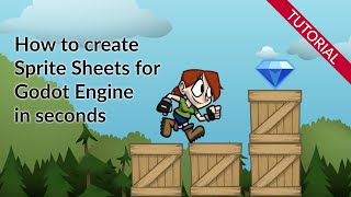 How to create Sprite Sheets for Godot Engine in seconds [upl. by Anitnemelc]