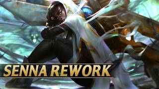 SENNA IS REWORKED INTO AN ENCHANTER  League of Legends [upl. by Saw100]