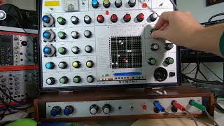 Super rare EMS Random Voltage Generator playing EMS Synthi AKS from 1973 [upl. by Phio941]