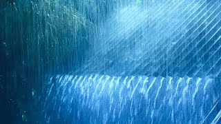 Instant Sleep with Powerful Heavy Rain and Thunder [upl. by Lisa492]