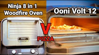 Comparing the Ooni Volt 12 to the Ninja Woodfire 8 in 1 Outdoor Oven in 2024 ⚡️🍕 [upl. by Pascia]