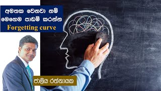 Forgetting Curve l Sinhala l අමතක වෙනවා නම් මෙහෙම පාඩම් කරන්න l Accelerated Learning Methods [upl. by Denzil]