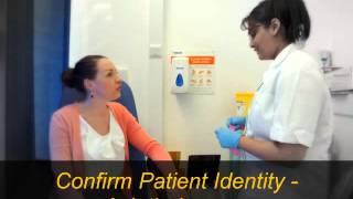 Blood Transfusion Sampling Video [upl. by Kerrison]