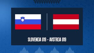 Slovenija U19  Avstrija U19  Mednarodna prijateljska tekma  Stream [upl. by Tice]