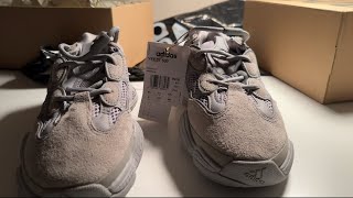 Adidas YEEZY 500 STONE SALT Unboxing [upl. by Dot]