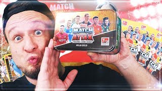 Match Attax SAMMELDOSE 201819  3 BLISTER UNBOXING [upl. by Kyla978]