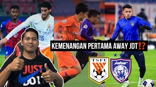 SHANDONG TAISHAN VS JDT  ADAKAH INI KEMENANGAN PERTAMA AWAY JDT [upl. by Werbel971]