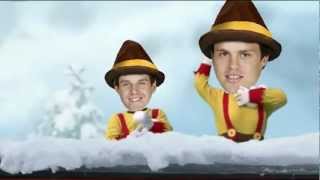 quotSnowball Fightquot Gopher Hockey Holiday Videos [upl. by Catto]