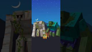 Minecraft iron golem master vs other monster minecraft shorts [upl. by Ybreh]