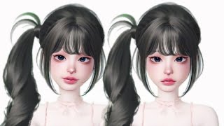 ZEPETO Girl Face Tutorial with COINS ONLY III [upl. by Ahsenod874]