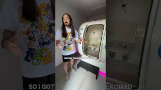 Steve Aoki on Brain Health in am Oxygen Health Systems Hyperbaric Chamber [upl. by Yenahpets]