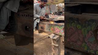 How Old Truck Restoration Process truck workshop skill restoration shorts youtube ytshorts [upl. by Idona]