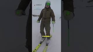 How to ski with more control skiingtips learntoski skiinstructor [upl. by Bertila]