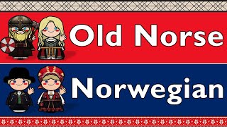 GERMANIC OLD NORSE amp NORWEGIAN NYNORSK [upl. by Imaon]