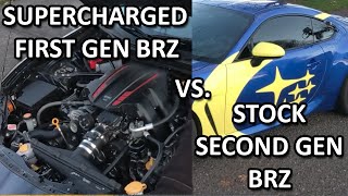 2022 BRZ Vs Supercharged First Gen BRZ [upl. by Goodman]