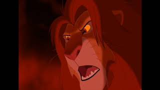 The Lion King 1994 3D Simba vs scar [upl. by Rehptsirhc52]