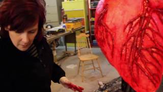 Fiberglass Heart Project Part 7 [upl. by Sayer]