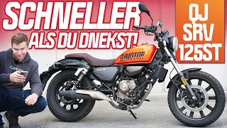 QJ SRV 125CCM MOTORRAD TEST [upl. by Schnell772]