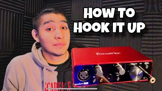 How To Set up The Focusrite Scarlett Solo 3rd Gen Step By Step [upl. by Ecyla]