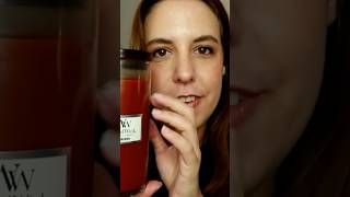 ASMR Cozy Woodwick Candle and Hot Chocolate asmrvideo whispering asmrwhispering [upl. by Winwaloe]