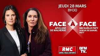 🔴 DIRECT  Lintégrale de linterview de Mickaëlle Paty sœur de Samuel Paty sur RMC [upl. by Vitalis]