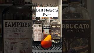 Best Negroni Ever rum negroni rumcocktails [upl. by Gulick]