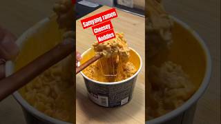 Samyang ramen spicy cheesy noodles recipe easy to make noodles asmr noodlesrecipe [upl. by Rebeh419]